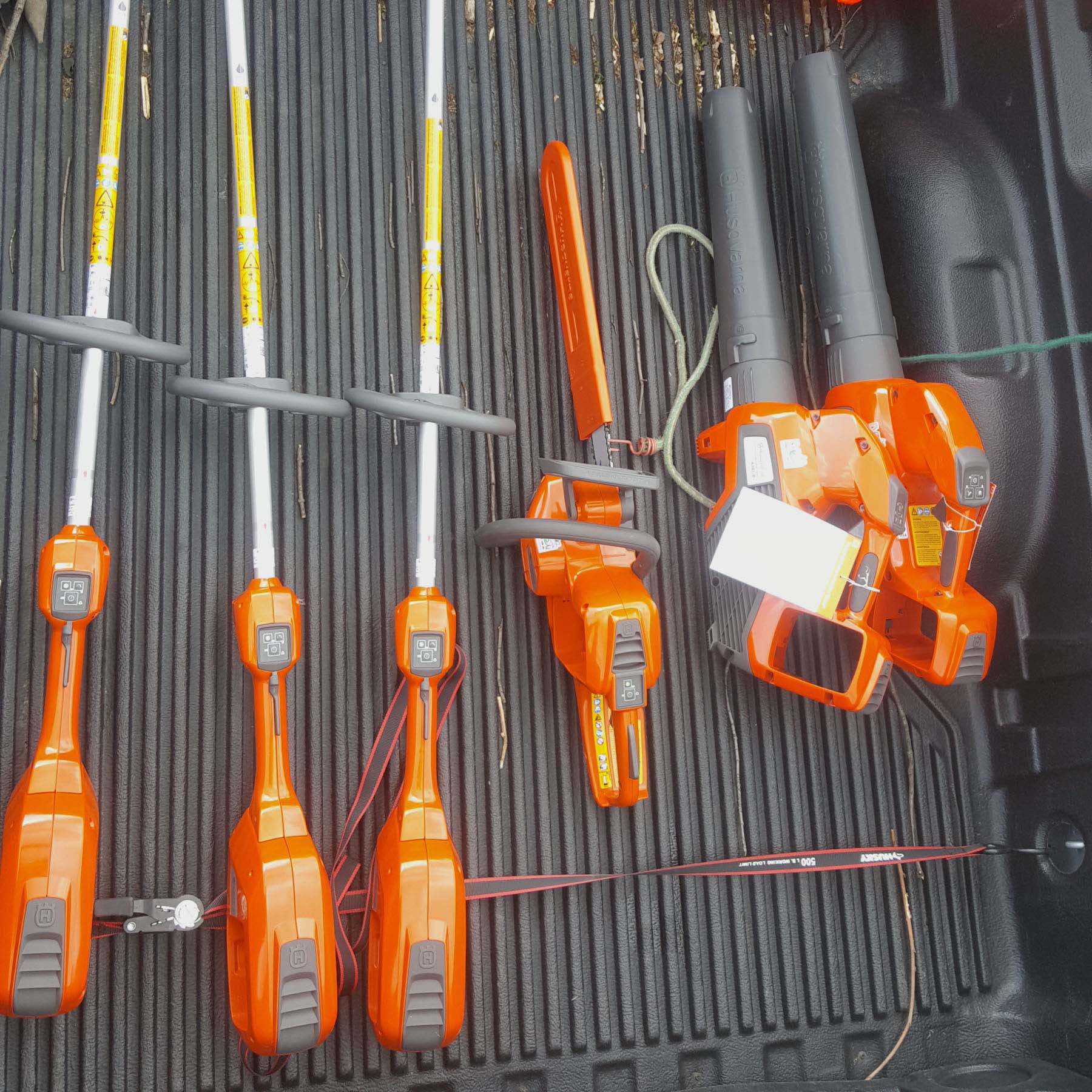 Electric tools purchased by NST to improve sustainability 